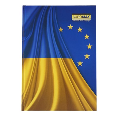 Книга канцелярська А4 на 96 аркушів у клітинку з твердою обкладинкою, в асортименті, TM Buromax