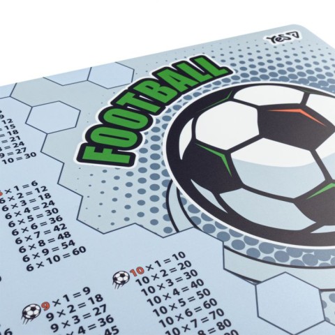 Підкладка для столу «Football» 42х29 см з таблицею множення, ТМ Yes