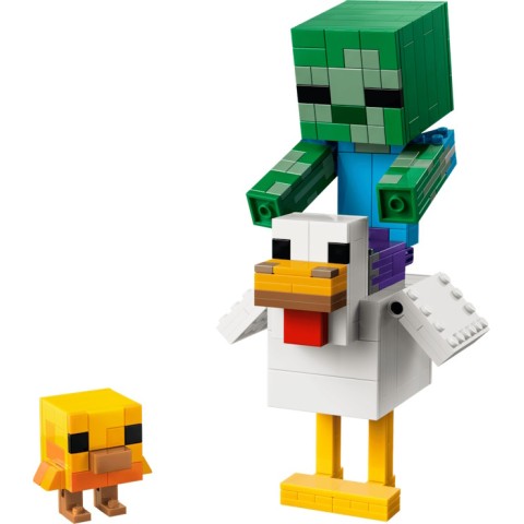 Конструктор «Курячий Джокей» на 344 деталі, у коробці 26х6х19 см, ТМ Lego