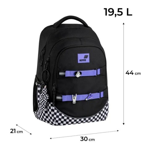 Рюкзак «Driving Mood» 44х30х21 см, 727L, Kite Education Teens