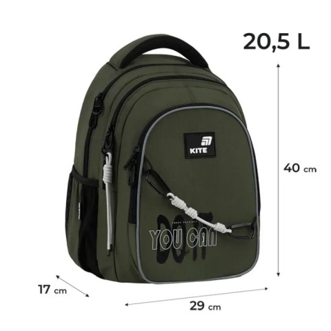 Рюкзак «Trust Yourself» 40х29х17 см, 8001M, Kite Education Teens