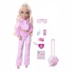 Лялька «Barbie Малібу. Dream Besties.Вікенд-подорож» 27 см з аксесуарами, у коробці 33х22 см