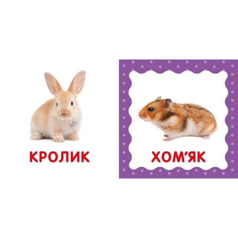 «Перша книжка малюка. Свійські тварини» на 12 сторінок з твердою обкладинкою 11х11 см, ТМ Ранок