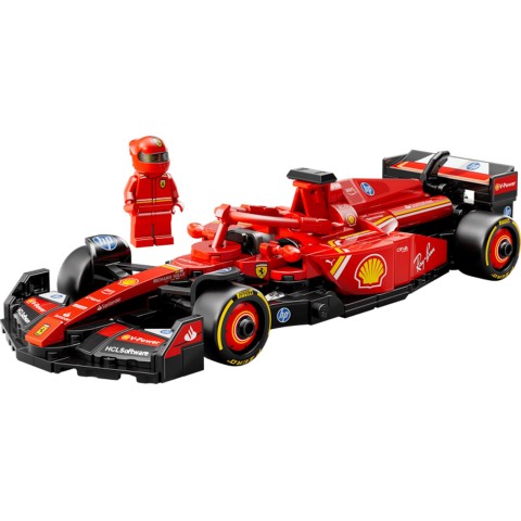 Конструктор «Автомобіль для гонок F1® Ferrari SF-24» на 275 деталей, у коробці 26х5х14 см, ТМ Lego