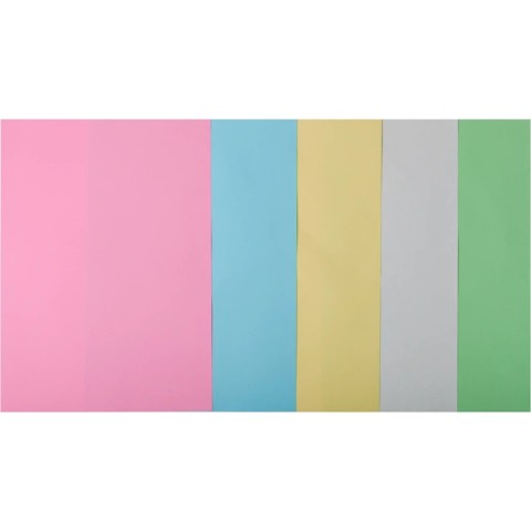 Папір кольоровий «PASTEL» А4 50 аркушів на 5 кольорів 80 г/м2, ТМ Buromax