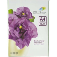 Папір кольоровий А4 100 аркушів 160 г/м2, пастель світло-зелений, CRYSTAL COLOR PAPER