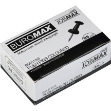 Кнопки-цвяшки кольорові 25 шт., ТМ JOBMAX