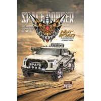 Щоденник шкільний «Space monster car» 14,5х20 см на 40 аркушів з матовою ламінацією, ТМ Мандарин