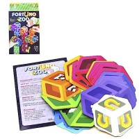 Настільна гра «Fortuno ZOO 3D» розвиваюча, у коробці 14х9,5х2,5 см, ТМ Данко Тойс
