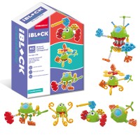 Конструктор на 50 деталей, у коробці 18,5х8х24,5 см, IBLOCK