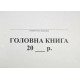 Головна книга не бюджет А4 48аркушів, офсетний папір