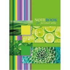 Блокнот «NOTEBOOK FOR NOTES» А6 на 176 аркушів у клітинку з твердою ламінованою обкладинкою, в асортименті, ТМ Рюкзачок