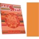 Папір кольоровий А4 100 аркушів 80 г/м2 інтенсив помаранч, CRYSTAL COLOR PAPER
