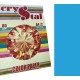 Папір кольоровий А4 100 аркушів 80 г/м2, інтенсив синій, CRYSTAL COLOR PAPER