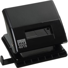 Діркопробивач до 20 аркушів пластиковий чорний, ТМ Buromax