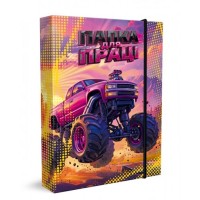 Папка для праці «Машина» А4 на гумках повноформатна, ТМ Рюкзачок