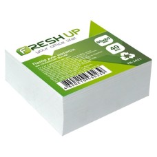 Блок паперу «Білий» не клеєний 80х80х40 мм 400 аркушів, ТМ Fresh Up