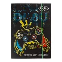 Папка для зошитів «GAMER» В5+ картонна на гумках, TM ZiBi