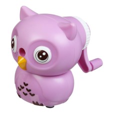 Точилка «OWL» механічна з контейнером фіолетова, ТМ ZiBi