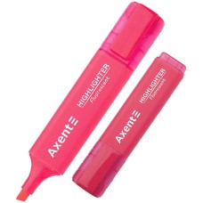 Маркер «Highlighter» клиноподібний 1-5 мм рожевий, ТМ Axent