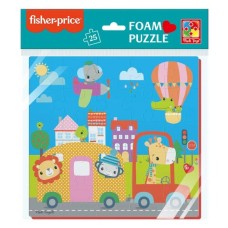 М'які пазли «Місто» на 25 елементів, у пакеті 24х29 см, ТМ Vlady Toys