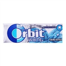 Жувальна гумка «Orbit. Білосніжна освіжаюча м'ята» 14 г