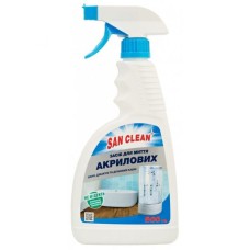 Універсальний засіб для акрилових ванн з розпилювачем 500 мл, ТМ San Clean