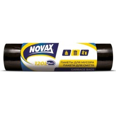Пакети для сміття на 120 л 10 шт, ТМ Novax