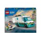 Конструктор «Швидка допомога» на 184 деталі, у коробці 26х6х19 см, ТМ Lego