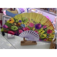 Віяло «Квіти» 23 см у пакеті, в асортименті
