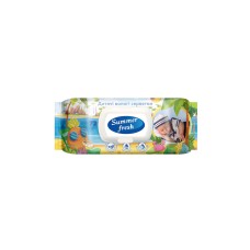 Вологі серветки «Summer Fresh» дитячі, 72 шт