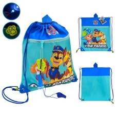 Сумка для взуття «Paw Patrol» 35х40 см зі свистком та ліхтариком