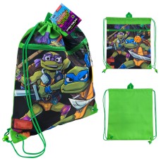 Сумка для взуття «TMNT» 35х40 см з флікером