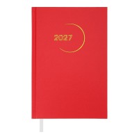 Щоденник датований «MADAM 2027» A5 на 336 сторінок з обкладинкою зі шкірзаму, малиновий, ТМ Buromax