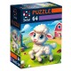Пазли «De.tail. Спритна овечка» на 64 елементи, у коробці 7х3,5х10 см, ТМ Vladi Toys