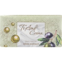 Крем-мило з екстрактом оливки тверде 125 г, ТМ Ti Amo Crema