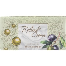 Крем-мило з екстрактом оливки тверде 125 г, ТМ Ti Amo Crema
