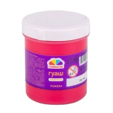 Фарба гуашева 100 мл рожева, Творчість
