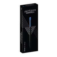 Ручка «Pentonic Switch» кульково-масляна автоматична синя 0,7 мм ТМ LINC, в асортименті