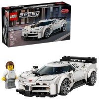 Конструктор «Спортивний гіперкар Bugatti Centodieci» на 128 деталей, у коробці 14х5х26, ТМ Lego
