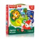 Гра настільна «Fisher Price.Лото. Мій день» з 4 гральних полів та 16 фішок, у коробці 21,5х6х21,5 см, ТМ Vlady Toys