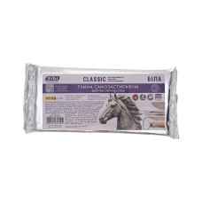 Глина самозастигаюча 500 г біла, CLASSIC