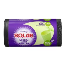 Пакети для сміття на 35 л по 50 шт ТМ «Solar»
