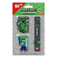 Набір закладинок «Minecraft.Boom» магнітних з 3 шт, ТМ Yes