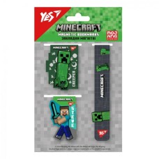 Набір закладинок «Minecraft.Boom» магнітних з 3 шт, ТМ Yes