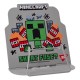 Підставка для книг «Minecraft» 16х17 см фігурна металева з вирізкою, ТМ Yes