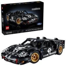Конструктор «Автомобіля для перегонів Ford GT40 MKII 1966» на 793 деталі, у коробці 38х7х26 см, ТМ Lego