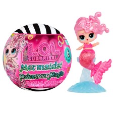 Ігровий набір з лялькою LOL SURPRISE! «Mermaids! Makeover Magic. Милі русалоньки» 14 см з аксесуарами у кулі 9х9х9 см, в асортименті