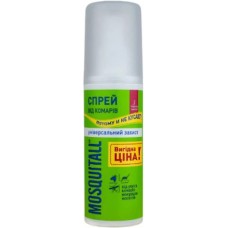 Спрей-лосьон від комарів для дорослих 100 мл, MOSQUITALL