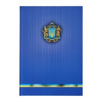 Книга канцелярська А4 на 96 аркушів у клітинку з твердою обкладинкою, в асортименті, TM Buromax